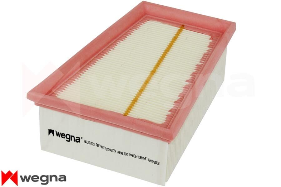 Wegna WA2776.S - HAVA FİLTRESİ CLIO II 01>06 KANGOO 01>LAGUNA 98>TRAFIC 01>06 MEGANE I 98>SCENIC 98> VIVARO 01>06 1.4