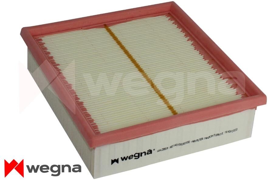 WEGNA WA2859  HAVA FİLTRESİ DOBLO 10>LINEA 07>PUNTO 05>MITO 08>COMBO 12>CORSA D 10>1.2-1.3D-1.6D-1.7D C 20106