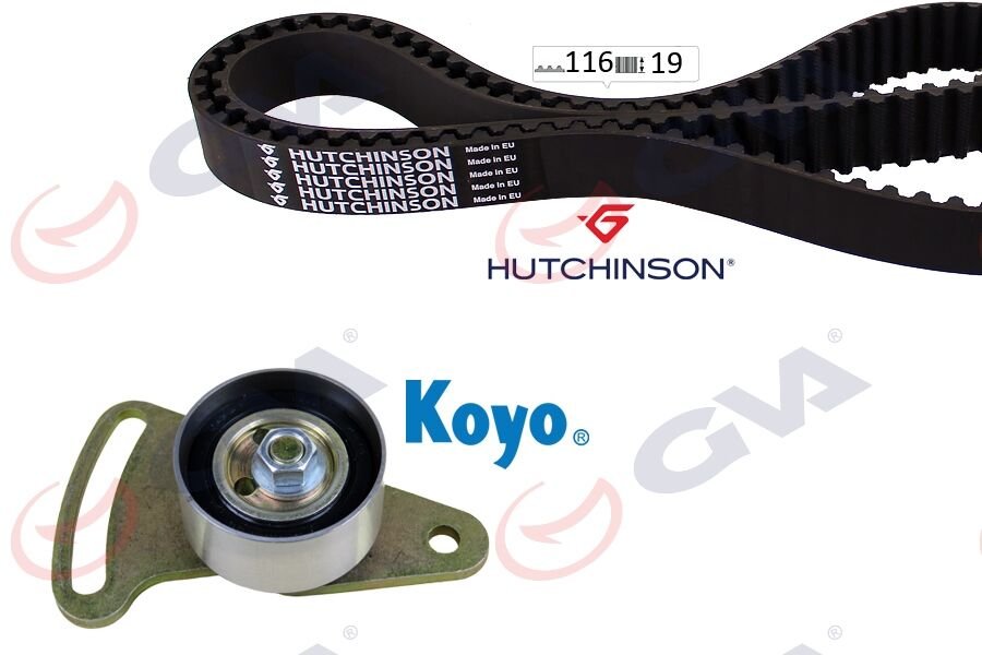 GVA 59T1907 - Eksantrik Gergi Kiti 116×190 TRAFIC-MASTER-R21-CONCORD-SAFRANE-P505 2.0-2.0i J5R-J6R-J7R K025058XS