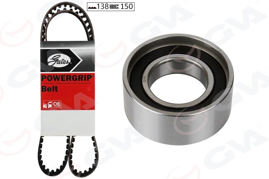 GVA 59T2310G Triger Eksantrik Gergi Seti Slx Tempra 1.6 Tipo Uno Palio 1.4 Gates Kayış