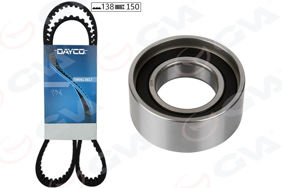 GVA 59T2310D EKSANTRİK GERGİ KİTİ SLX-TMPR 1.6- TİPO-UNO-PALIO 1.4 ( DAYCO KAYIŞ)