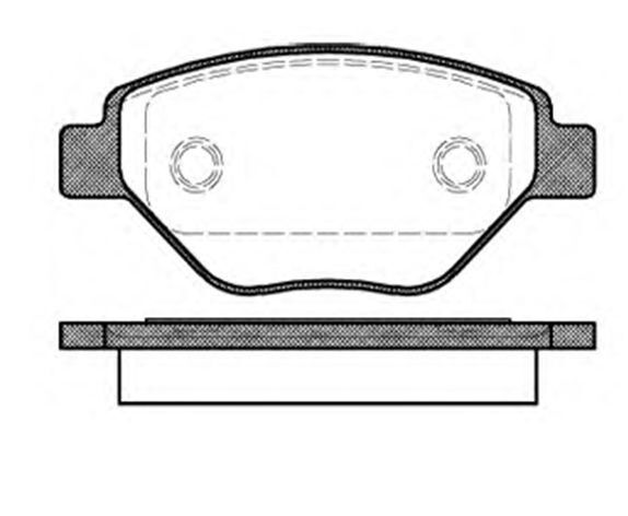 MGA 55149 | Fren Balatası Ön Megane II 1.4 16V K4j