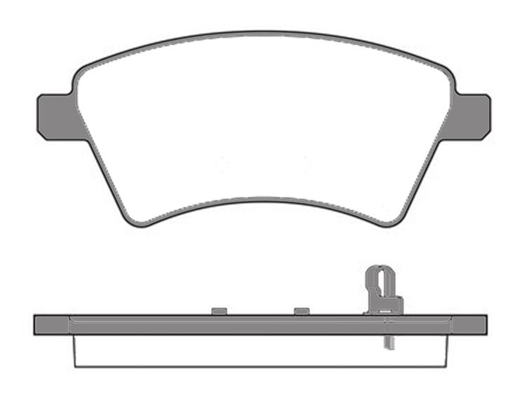 MGA 55623 Balata Fren Ön Sedici 1.6 16V 1.9d Multijet 06-06-Suzuki Sx4 06- 71742853