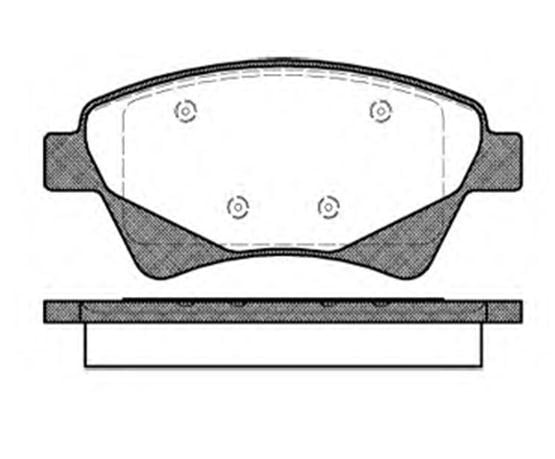 MGA 55151 | Fren Balatası Ön Wva 23930 (Renault: Megane II 1.6 1.5 DCI 2.0 16V Coupe / Cabrıolet)
