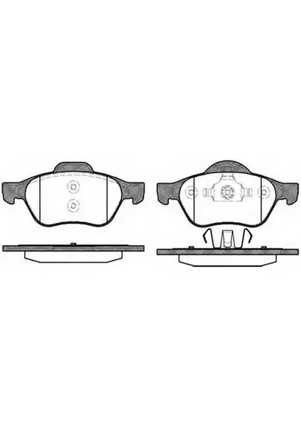 MGA 55153 - Fren Balatası Ön Megane Iı Laguna Iı Iıı