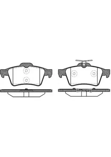 MGA 55139 Arka Fren Disk Balata Focus C-Max 04-15 Laguna Iıı-Vectra C 03-508 10- 3M512M008AA