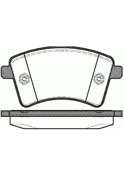 MGA -55134 - Fren Balatası On Kangoo Iıı Mercedes : Cıtan 2012=>