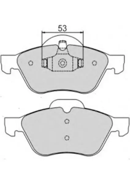 MGA 55140 Ön Fren Disk Balata Wva 23215 23217 Laguna Iı-Laguna Iıı 1.5 Dcı 1.6 2.0 Dcı 410600012R