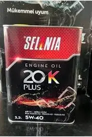 SELENİA- 5W40- 3.2 LT