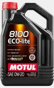 MOTUL 0W20 5LT 8100 ECO LİTE