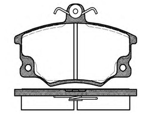 MGA 55113 Fren Balatası Ön Tempra 90- Yeni Model Tipo Uno Punto