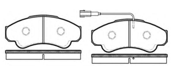MGA 55117 Fren Balatası Ön Wva 23919 Fiat Ducato Peugeot Boxer 02 Citroen Jumper 18Q Mga