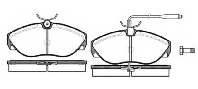 MGA 55118 Fren Balatası Ön Wva 21797 Ducato Boxer 94-Jumper 14Q