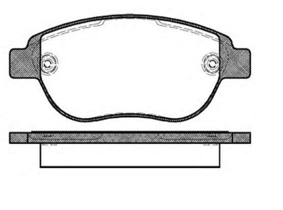 MGA 55164 Ön Fren Balatası Fiat Doblo / Peugeot 307 1.6 1 MGA 55164 Ön Fren Balatası Fiat Doblo / Peugeot 307 1.6