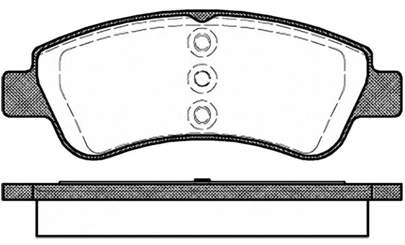 MGA 55161 Ön Fren Disk Balata Wva 23599 23954 Crossland x 14-207-107 1.4 16V-1.4 Hdı 02-05 4254.75
