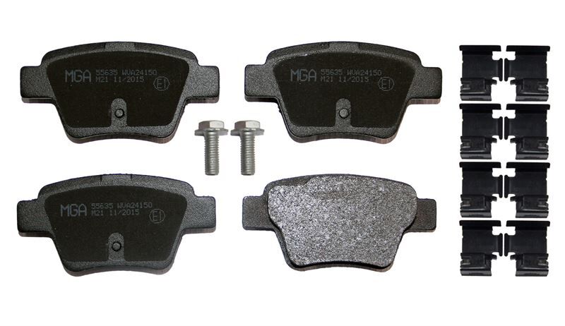 MGA 55635 DİSK FREN BALATASI ARKA P207 P2006 >P207 CC 2007 >P207 SW 2007 >