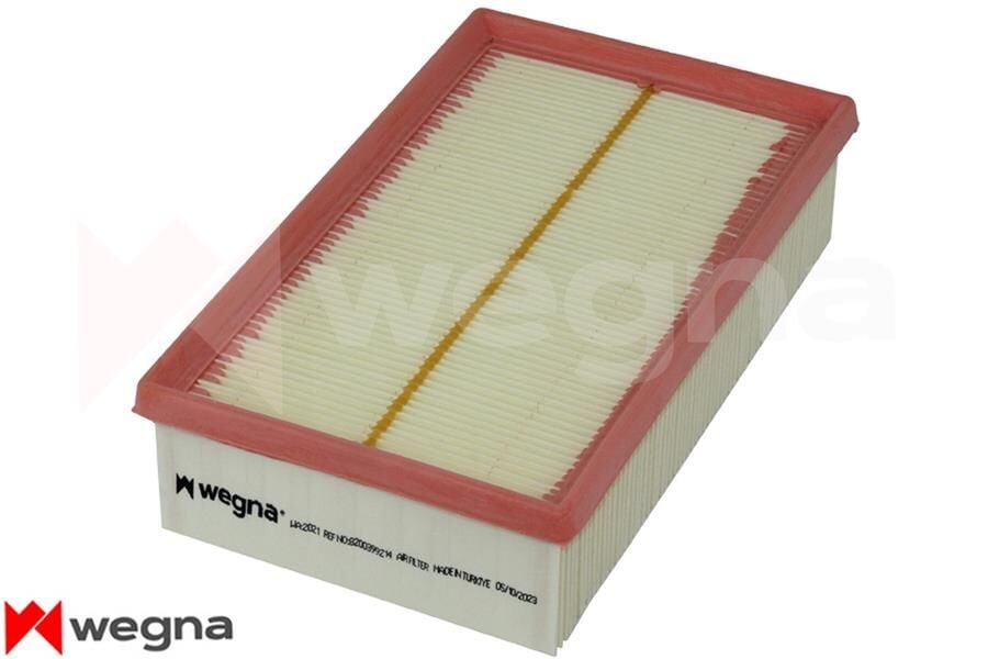 WEGNA WA2021 HAVA FİLTRESİ CLIO III 04>MODUS 04> MICRA III(K12) 05>JUKE 10>19 1.2 D4F 1.4 K4J 1.5dCI K9K 1.6 K4M