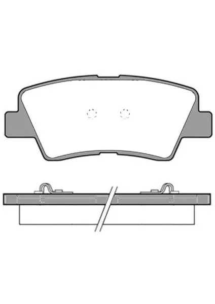 MGA 55616 Fren Balatası Arka I30 12- / Ceed 12- / Auris 12-