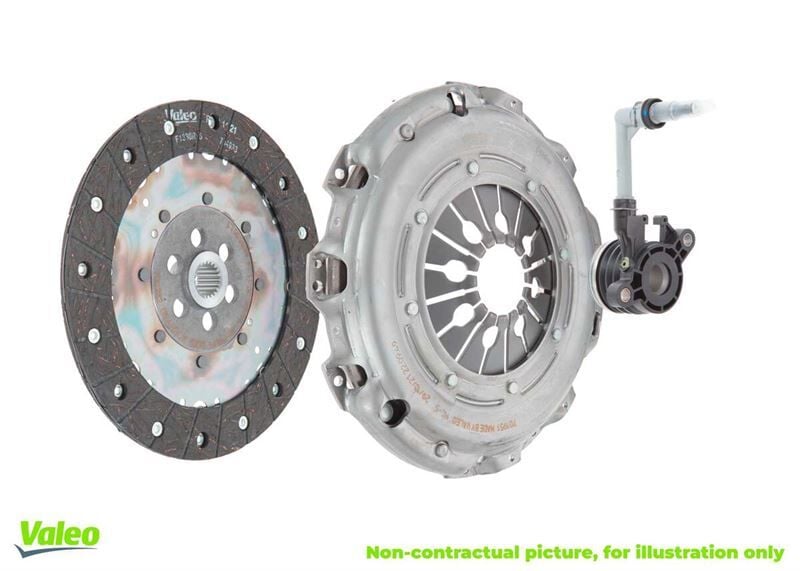 VALEO 834312 DEBRIYAJ SETI (RULMANLI) MERCEDES CITAN OM607 W415 . RENAULT K9K 1.5 dCi CAPTUR CLIO KANGOO FLUENCE ÇİFT SEGMANLI