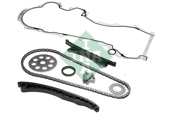 INA 559181741 EKSANTRİK ZİNCİR SETİ ASTRA H-CORSA C-D-COMBO-C-D-ASTRA J-MERIVA-ALBEA-DOBLO-EGEA-PUNTO-500- 1.3 CDTI (E4-E5-E6) (GERGİ KİTİ) (YAĞ POMPA CONTALI) (559002830)