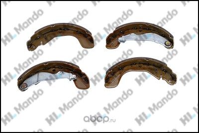 BALATA FREN ARKA KAMPANA  CHEVROLET AVEO 08>11> KALOS 1.2-1.4 05> SPARK 10>-MANDO MLD-07