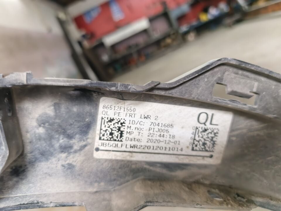 Kia Sportage 2018-20 Ön Tampon Alt Bakaliti Mobis. 86512f1550 (TAMİRLİ ÇIKMA)