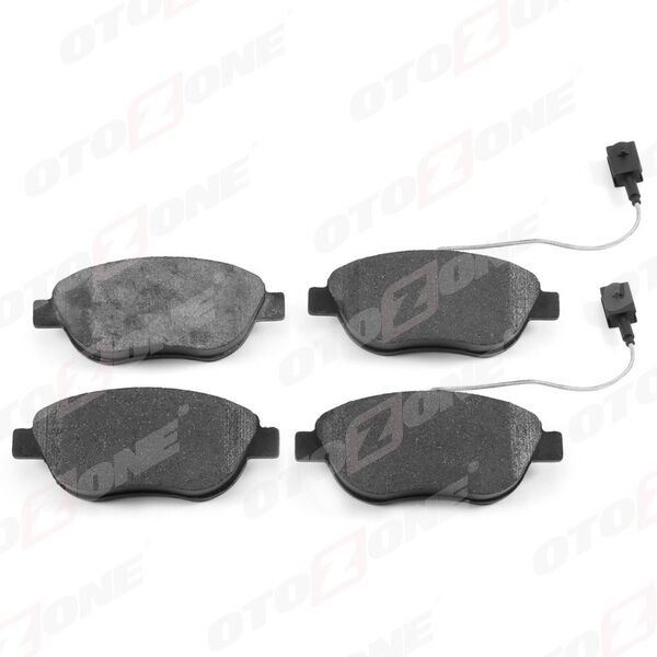 ÖN FREN BALATASI OPEL COMBO D 12> PUNTO EVO 1.3-1.4-1.6D MTJ 09=> 500-500C 1.3DMJ 10=> GRANDE PUNTO 1.6DMTJ 09=> ÇİFT FİŞLİ 77365379 (MGA 55127 )
